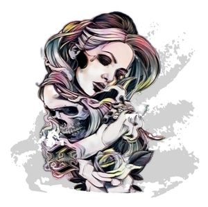 My custom graphic designed wall art 5"×7"